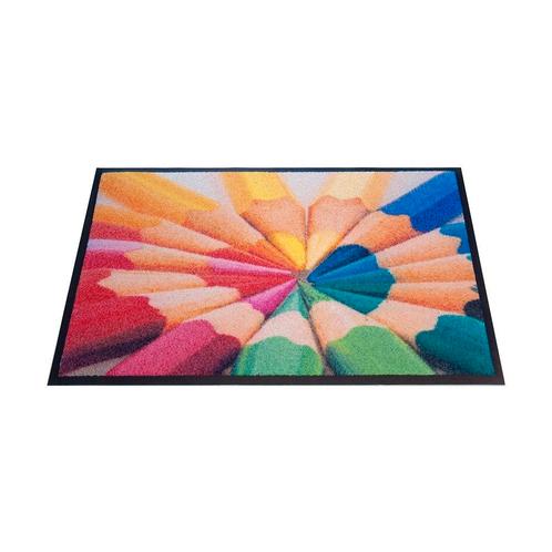 Buitenmat op maat - Deurmat bedrukken met eigen logo of foto, Tuin en Terras, Deurmatten, Verzenden