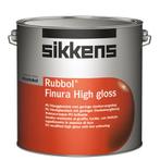 Sikkens Rubbol Finura High Gloss - Alle kleuren leverbaar..., Doe-het-zelf en Verbouw, Overige kleuren, Nieuw, Ophalen of Verzenden