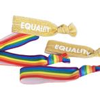 Regenboog Armband Equality 5st, Nieuw, Verzenden