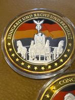 wereld. ND Gigant Concordia, DDR und Einigkeit, Recht und, Postzegels en Munten, Munten | Europa | Niet-Euromunten