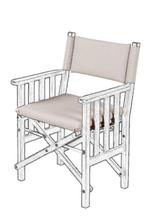 Kussens Regisseursstoel II DeLuxe, Watersport en Boten, Bootonderdelen, Ophalen of Verzenden, Nieuw, Zeilboot of Motorboot