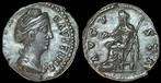 Diva Faustina Senior died Ad 140/1 Ar Denarius 18mm, 2 89..., Postzegels en Munten, Verzenden