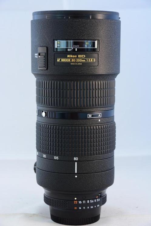 Nikon AF Nikkor 80-200mm/2.8D ED draaizoom TOP STAAT, Audio, Tv en Foto, Fotografie | Lenzen en Objectieven, Zoom, Gebruikt, Telelens