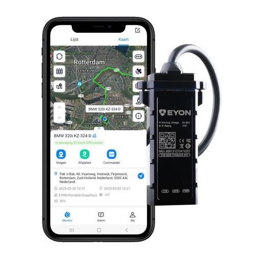 Eyon® GPS Tracker voor uw CAMPER - met AI Smarttracking, Caravans en Kamperen, Camper-accessoires, Nieuw, Ophalen of Verzenden