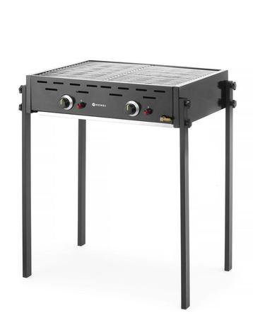 HENDI | Roast-Master Pro Zwart Gasbarbecue | 11,6kW | 790x56 beschikbaar voor biedingen