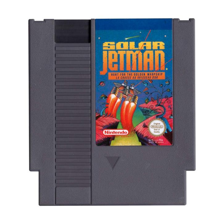 NES Solar Jetman - Hunt for the Golden Warpship (Losse Casse, Spelcomputers en Games, Games | Nintendo NES, Zo goed als nieuw