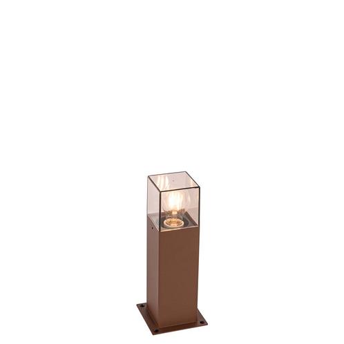 Industriële staande buitenlamp roestbruin 30 cm IP44 -, Tuin en Terras, Buitenverlichting, Nieuw, Minder dan 50 watt