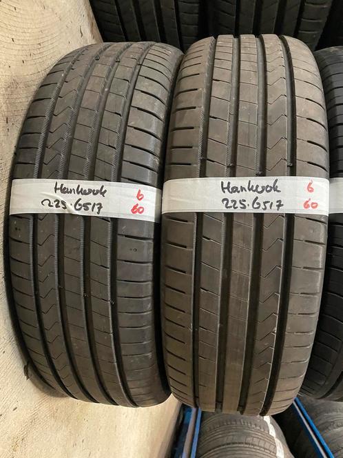 225-65-17 Hankook Zomerbanden 6mm Incl Montage 225 65 17, Auto-onderdelen, Banden en Velgen, 17 inch, Zomerbanden, 225 mm, Personenwagen