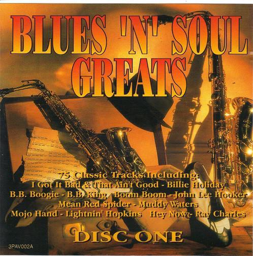 cd - Various - Blues N Soul Greats - Disc One, Cd's en Dvd's, Cd's | Overige Cd's, Zo goed als nieuw, Verzenden