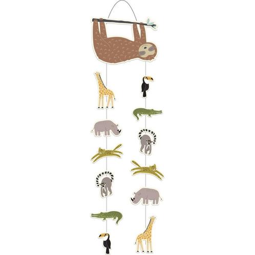 Jungle Dieren Hangdecoratie 85cm, Hobby en Vrije tijd, Feestartikelen, Nieuw, Verzenden