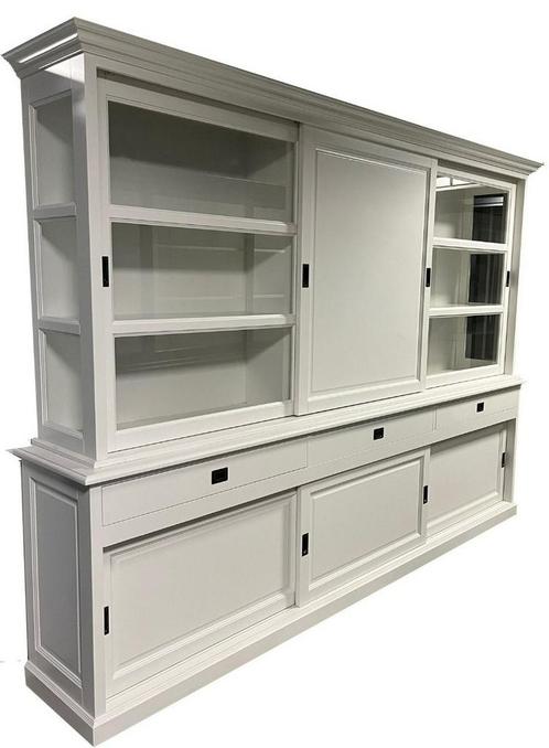 Buffetkast wit Deurne 300cm dichte middendeur, Huis en Inrichting, Kasten | Buffetkasten, Ophalen of Verzenden
