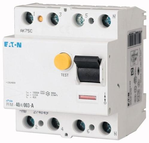 EATON INDUSTRIES P Aardlekschakelaar - 274046, Doe-het-zelf en Verbouw, Elektra en Kabels, Overige typen, Nieuw, Verzenden
