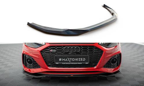 Voorspoiler V.1 Audi RS4 B9 FL Maxton Glans Zwart, Auto-onderdelen, Carrosserie en Plaatwerk, Ophalen of Verzenden