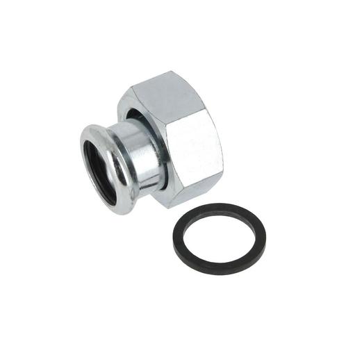 BONFIX M-press C-staal 2-delige koppeling 1 bi.dr. x 22 mm, Doe-het-zelf en Verbouw, Buizen en Afvoer, Ophalen of Verzenden