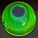 Schotel - Uraniumglas - Art Deco schaal Murano