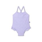 Badpak - UV - lila panterprint - 134/140Swim Essentials, Kinderen en Baby's, Verzenden, Nieuw, Swim Essentials