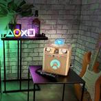 N-GEAR Disco Star 710 Gold - Bluetooth Speaker - Karaoke Set, Verzenden, Zo goed als nieuw