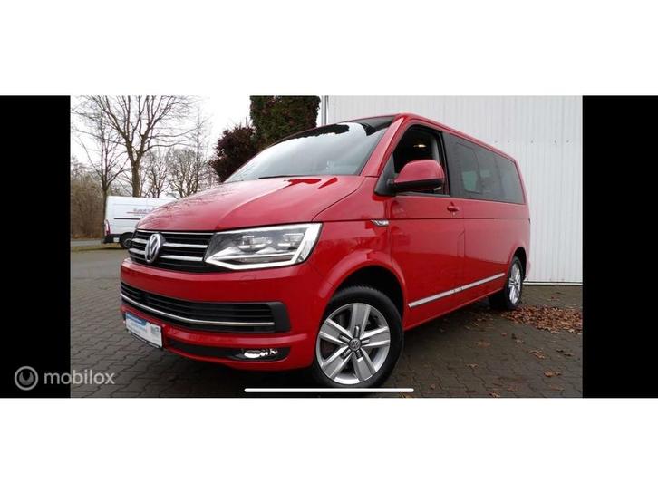 Zakelijke lease - Volkswagen Transporter Multivan 2.0 TSI 7, Auto's, Bestelauto's, Automaat, Financial lease, B, Volkswagen, ABS