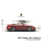 2011 PORSCHE 911 TURBO (S) BEKNOPT INSTRUCTIEBOEKJE, Auto diversen, Handleidingen en Instructieboekjes