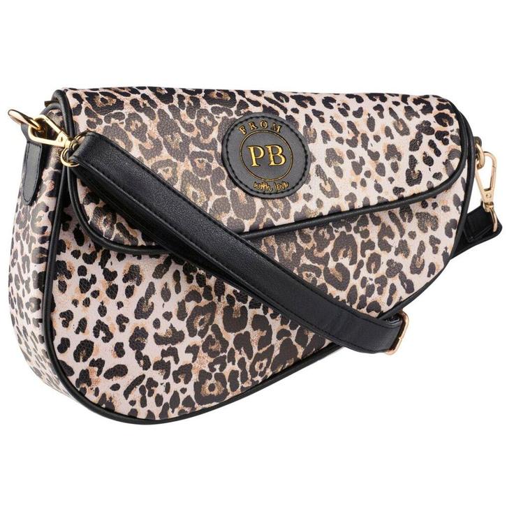 From PB with Love Schoudertas met Panterprint, Sieraden, Tassen en Uiterlijk, Tassen | Damestassen, Nieuw, Verzenden