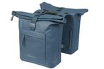 Basil Basil Brooklyn Dubbele MIK Fietstas 41L – Marineblauw, Fietsen en Brommers, Fietsaccessoires | Fietstassen, Verzenden, Nieuw