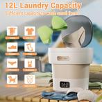 Opvouwbare mini-wasmachine voor kamperen - 12L mini-wasmachi, Verzenden, Zo goed als nieuw