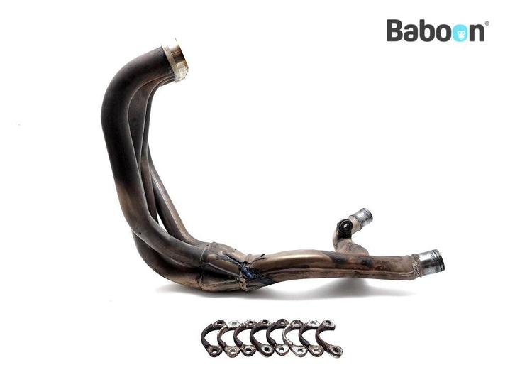 Uitlaat Bochtenset Kawasaki ZZR 1200 2002-2005 (ZZR1200, Motoren, Onderdelen | Kawasaki, Gebruikt, Verzenden