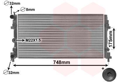 VW Polo ibiza Radiateur 1.2 tsi 6R0121253L 6R0121253A, Auto-onderdelen, Carrosserie en Plaatwerk, Verzenden