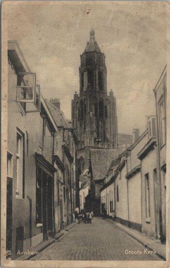 ARNHEM - Groote Kerk, Verzamelen, Ansichtkaarten | Nederland, Verzenden