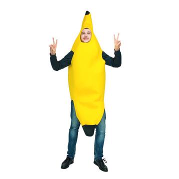 Herenkostuum banaan – Bananenpak – Geel - Carnaval - Maat M beschikbaar voor biedingen