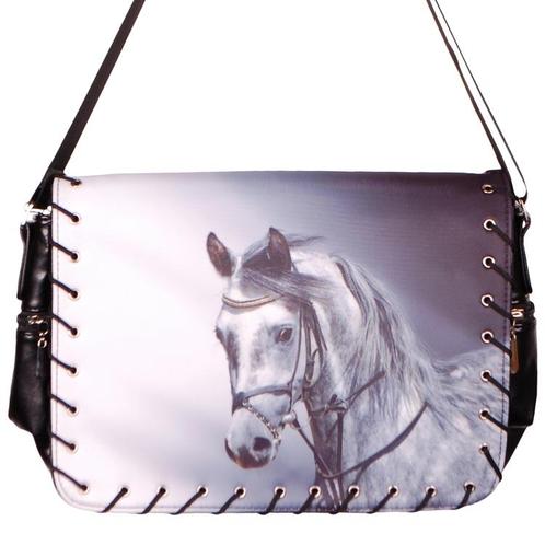Schoudertas paard NIEUW, Sieraden, Tassen en Uiterlijk, Tassen | Schoudertassen, Zwart, Nieuw, Ophalen of Verzenden