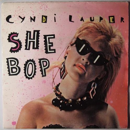 Cyndi Lauper - She bop - Single, Cd's en Dvd's, Vinyl Singles, Single, Gebruikt, 7 inch, Pop