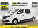 Renault Trafic 2.0 dCi T29 L2H1 DC 6 Pers Cruise PDC €290pm, Renault, Wit, Nieuw, Handgeschakeld