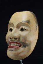 Mask - Hout - Noh-mask van Ayakashi