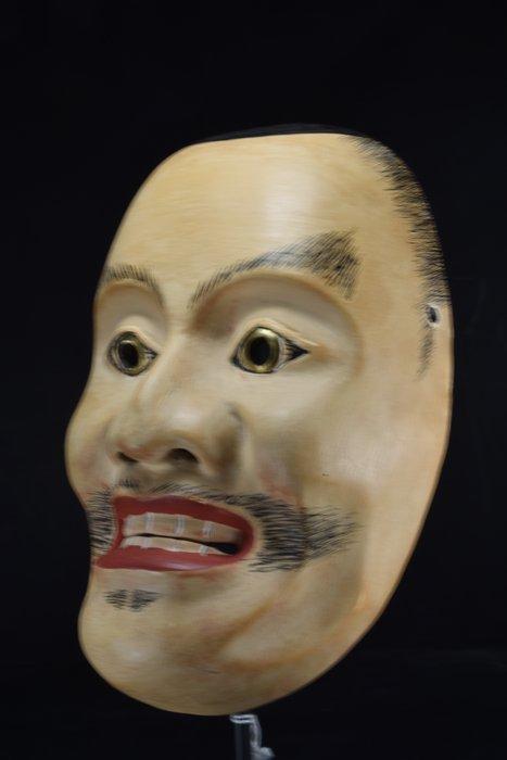 Mask - Hout - Noh-mask van Ayakashi, Antiek en Kunst, Antiek | Overige Antiek