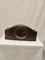 Klok - Hout, Messing - 1950-1960, Antiek en Kunst, Antiek | Klokken