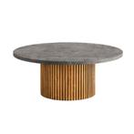 *WOONWINKEL* Tower Living Palazzo Teakhouten Salontafel Rond, Huis en Inrichting, Verzenden, Nieuw