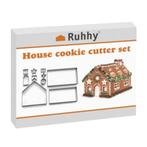 Ruhhy 10-delige Koekjesuitsteekset - Maak je Eigen Ginger..., Ophalen of Verzenden, Nieuw