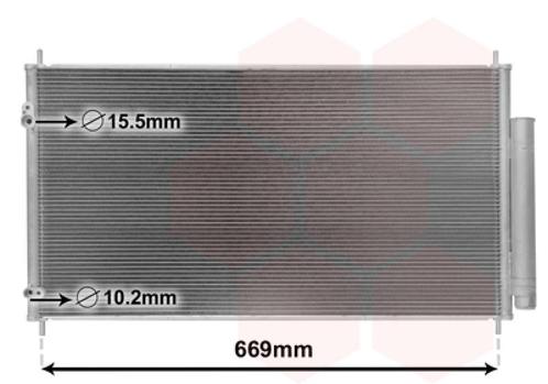 LUCHTCONDENSATOR VOOR HONDA CIVIC 2012-2017 80110TV0E01, Auto-onderdelen, Airco en Verwarming, Nieuw, Ophalen of Verzenden