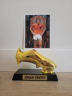 Johan Cruyff - Trofeo Bota Oro + Fotografie, Nieuw