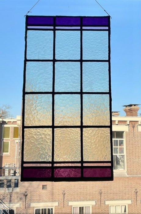 Glas-in-loodraam - 1950-1960, Antiek en Kunst, Kunst | Designobjecten