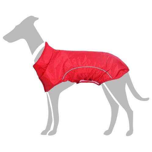 vidaXL Hondenregenjas met reflecterende strips polyester, Dieren en Toebehoren, Honden-accessoires, Nieuw, Verzenden