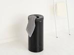 Brabantia Wasmand - met Deksel - 35 l - Matt Black / Dark, Verzenden, Nieuw