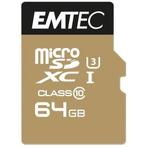 Emtec MicroSDXC 64GB SpeedIn CL10 95MB/s FullHD 4K UltraHD, Computers en Software, USB Sticks, Nieuw, Ophalen of Verzenden