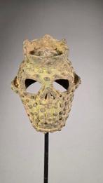 Bronzen luipaardhoofd - Ife - Benin-Nigeria (Zonder