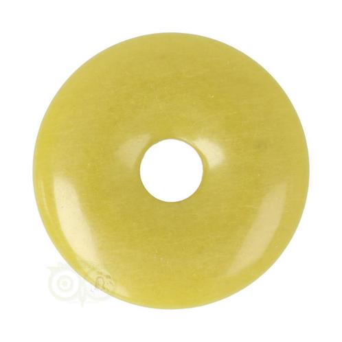 Lizardiet ( Noorse Jade ) Donut hanger Nr 8 - Ø 4 cm, Sieraden, Tassen en Uiterlijk, Edelstenen, Nieuw, Verzenden