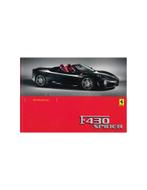 2007 FERRARI F430 SPIDER INSTRUCTIEBOEKJE DUITS