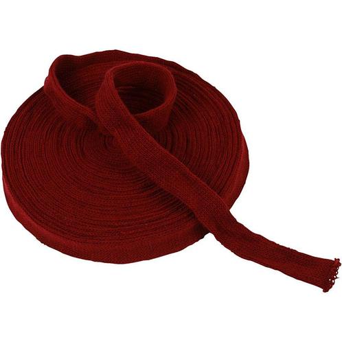 Rondgebreide tube 22 mm antiekrood +/-45cm. kaboutertjes, Hobby en Vrije tijd, Knutselen, Nieuw, Ophalen of Verzenden