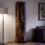 vidaXL buffetkast met LED 41,5x32,5x200 cm bewerkt hout, Huis en Inrichting, Minder dan 50 cm, Nieuw, 25 tot 50 cm, Overige houtsoorten