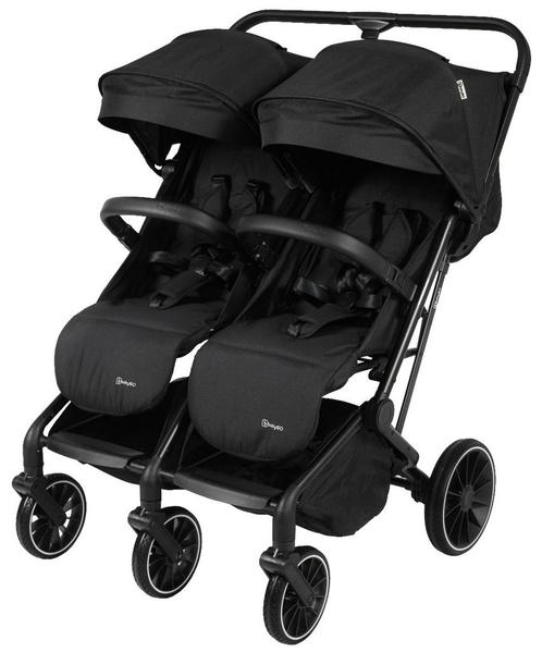 BabyGo Go Twice Black Duowagen 7901, Kinderen en Baby's, Buggy's, Nieuw, Verzenden